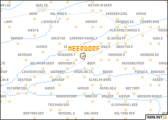 map of Meerdorf