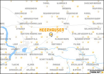 map of Meerhausen