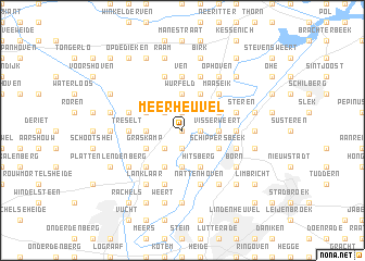 map of Meerheuvel
