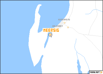 map of Meersig