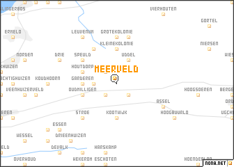 map of Meerveld