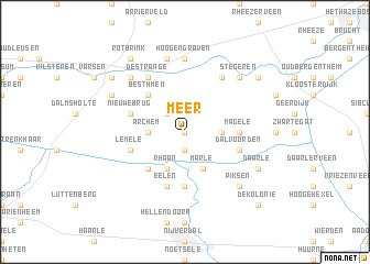 map of Meer