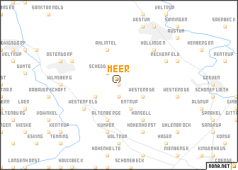 map of Meer