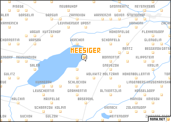 map of Meesiger
