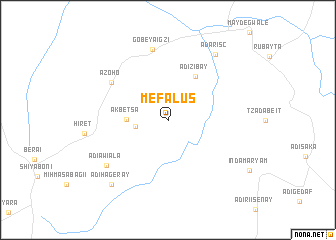 map of Mefalus