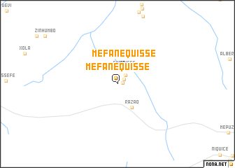 map of Mefanequisse