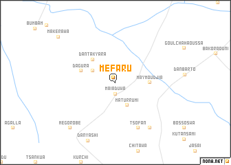map of Mefaru
