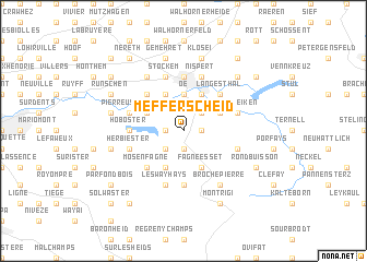 map of Mefferscheid