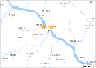 map of Mefideze