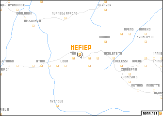 map of Méfiep