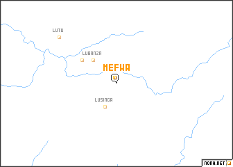 map of Mefwa