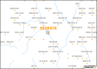 map of Megahta