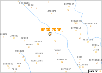 map of Megaizane