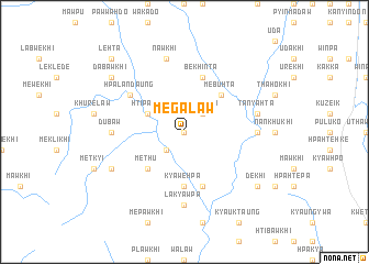 map of Megalaw