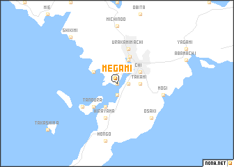 map of Megami