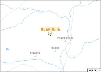 map of Meganeng