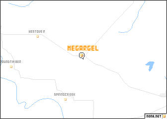 map of Megargel
