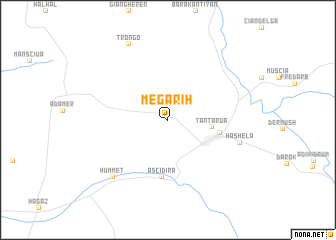 map of Megarih