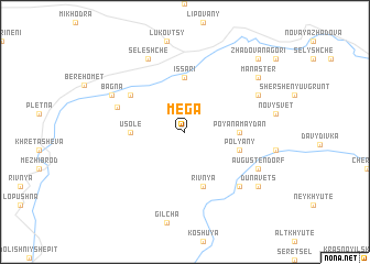 map of Mega