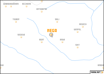 map of Mega