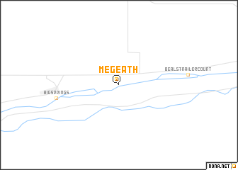 map of Megeath