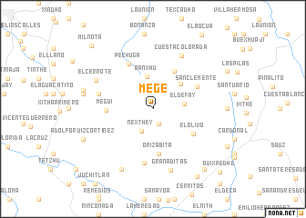 map of Megé