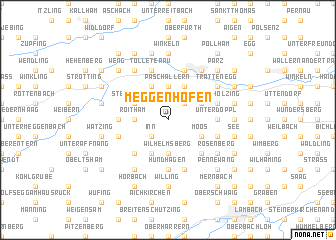 map of Meggenhofen