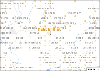 map of Meggenried