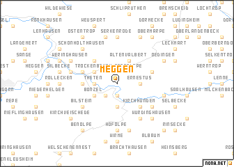 map of Meggen