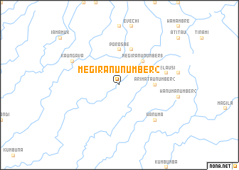 map of Megiranu Number 2