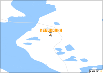 map of Megurdakh