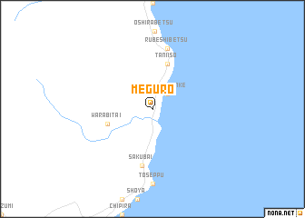 map of Meguro