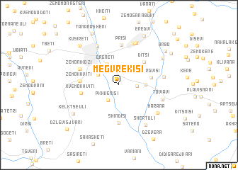 map of Megvrekisi