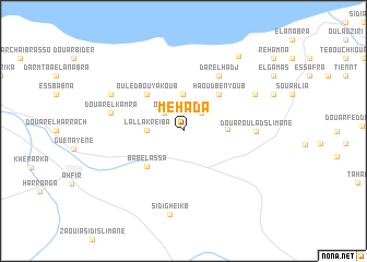 map of Mehada