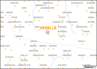 map of Mehalla