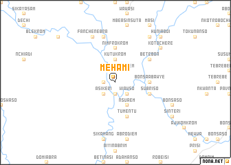 map of Mehami