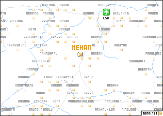 map of Mè-han