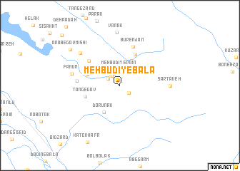 map of Mehbūdī-ye Bālā