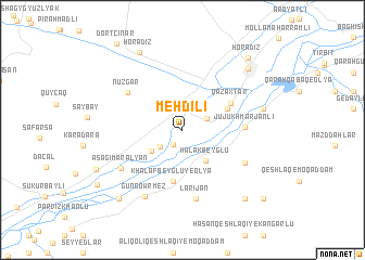 map of Mehdili