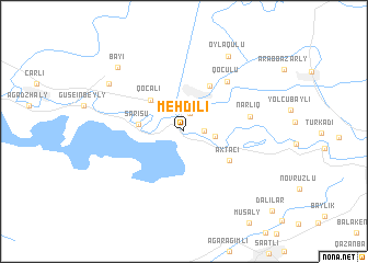 map of Mehdili