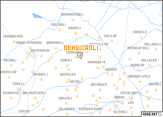 map of Mehdixanlı