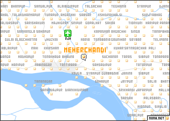 map of Meherchandi