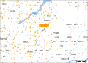 map of Mehga