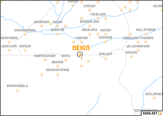 map of Mehīn