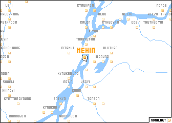 map of Mè-hin