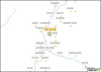 map of Mehke