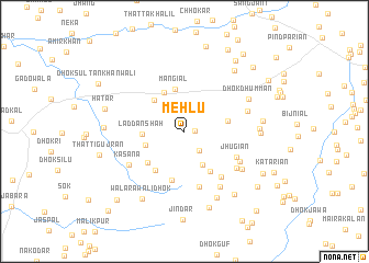 map of Mehlu