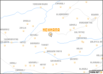 map of Mehmana