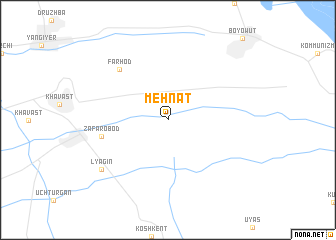 map of Mehnat