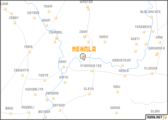 map of Mehnla